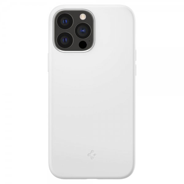 Spigen iPhone 13 Pro Max Suojakuori Silicone Fit Valkoinen