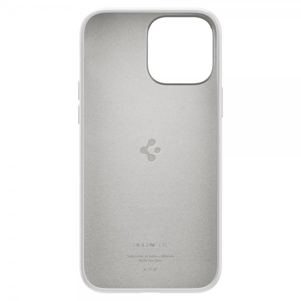 Spigen iPhone 13 Pro Max Suojakuori Silicone Fit Valkoinen