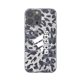 Adidas iPhone 13 Pro Max Kuori Snap Kotelo Leopardi Harmaa