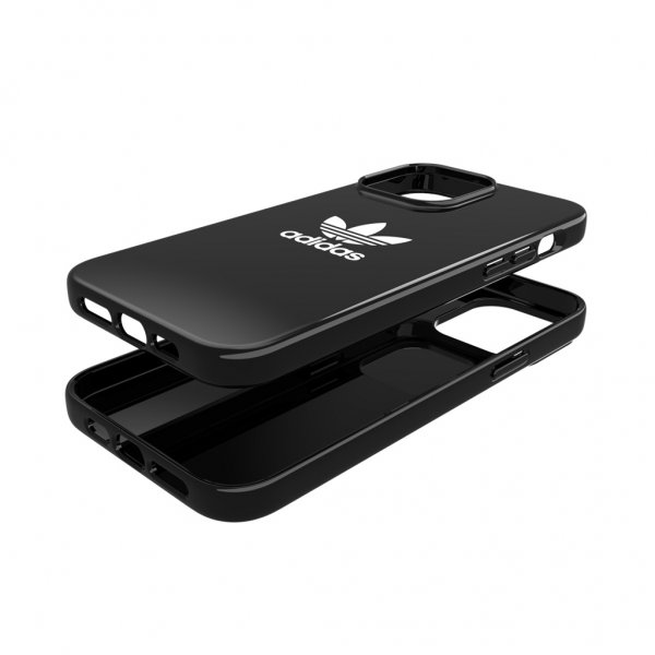 Adidas iPhone 13 Pro Max Kuori Snap Kotelo Trefoil Musta