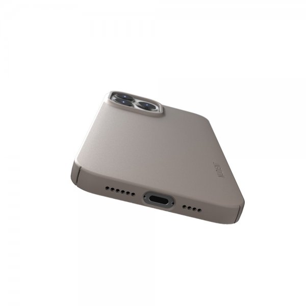 Nudient iPhone 13 Pro Max -suojakuori Thin Case V3 MagSafe Clay Beige