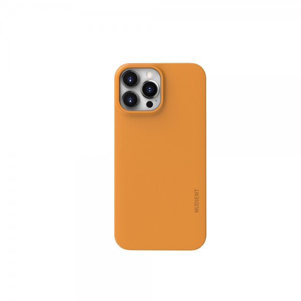 Nudient iPhone 13 Pro Max -kuori Thin Case V3 MagSafe Saffron Yellow
