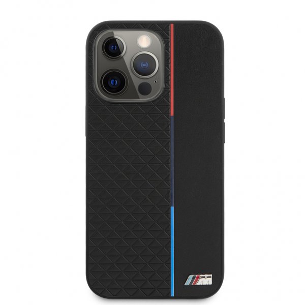 BMW iPhone 13 Pro Max -kuori, kolmiokuvio, musta