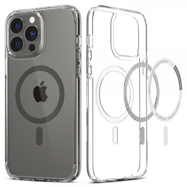 Spigen iPhone 13 Pro Max Suojakuori Ultra Hybrid Mag Graphite