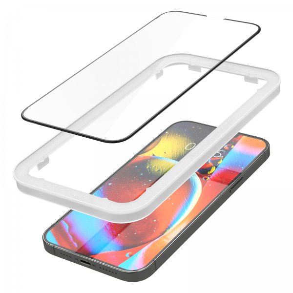 Spigen iPhone 13 Pro Max/iPhone 14 Plus -näytönsuoja GLAS.tR ALIGNmaster 2-pakkaus