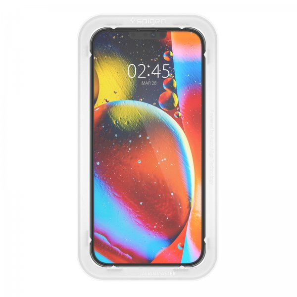 Spigen iPhone 13 Pro Max/iPhone 14 Plus -näytönsuoja GLAS.tR ALIGNmaster 2-pakkaus