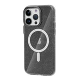 iPhone 13 Pro Kuori Glitter MagSafe Musta