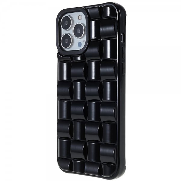 iPhone 13 Pro Kuoret 3D-kuvio Musta
