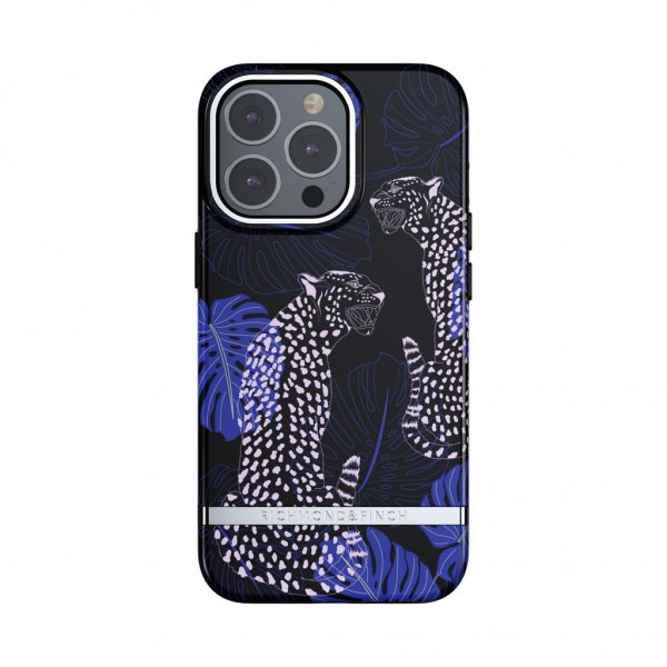 Richmond & Finch iPhone 13 Pro -kuori Blue Cheetah