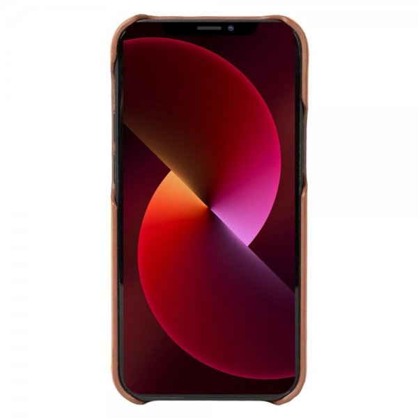 Kavaj iPhone 13 Pro -suojakuori Boston Ruskea