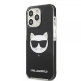 Karl Lagerfeld iPhone 13 Pro Suojakuori Choupette Musta