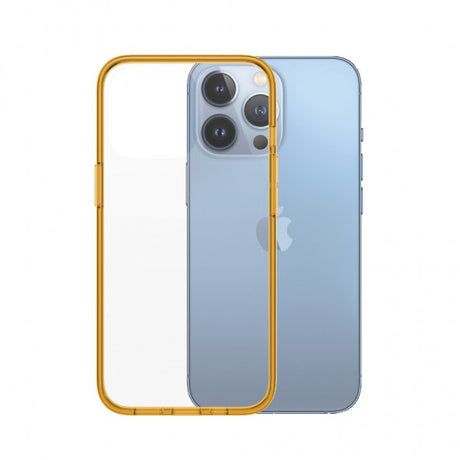 PanzerGlass iPhone 13 Pro -suojakuori ClearCase Color Tangerine
