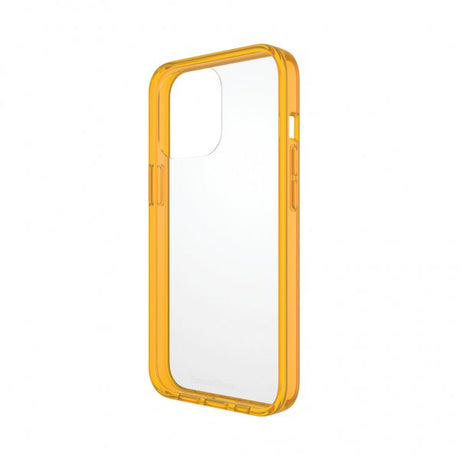PanzerGlass iPhone 13 Pro -suojakuori ClearCase Color Tangerine