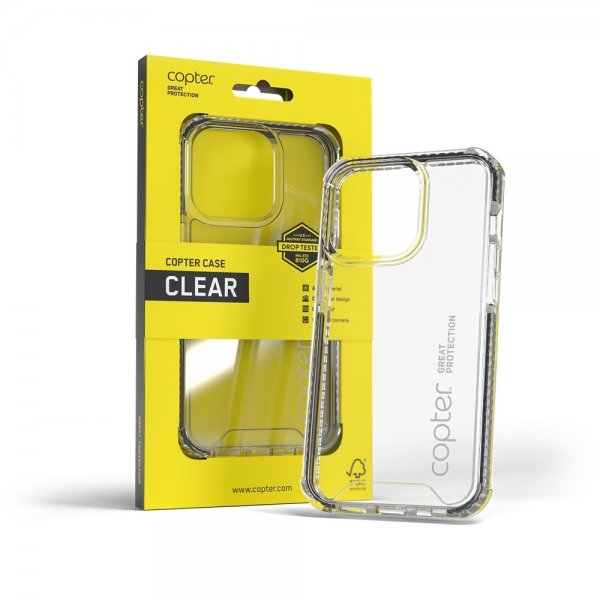 Copter iPhone 13 Pro -suojakuori Copter Case Transparent