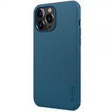 Nillkin iPhone 13 Pro Suojakuori Frosted Shield MagSafe Sininen
