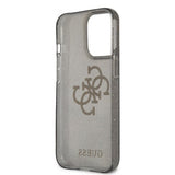 Guess iPhone 13 Pro Suojakuori Full Glitter Musta