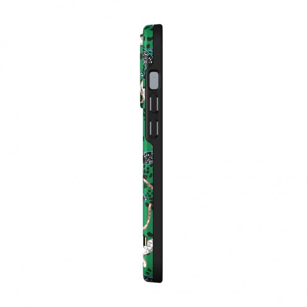 Richmond & Finch iPhone 13 Pro -kuori, Green Leopard