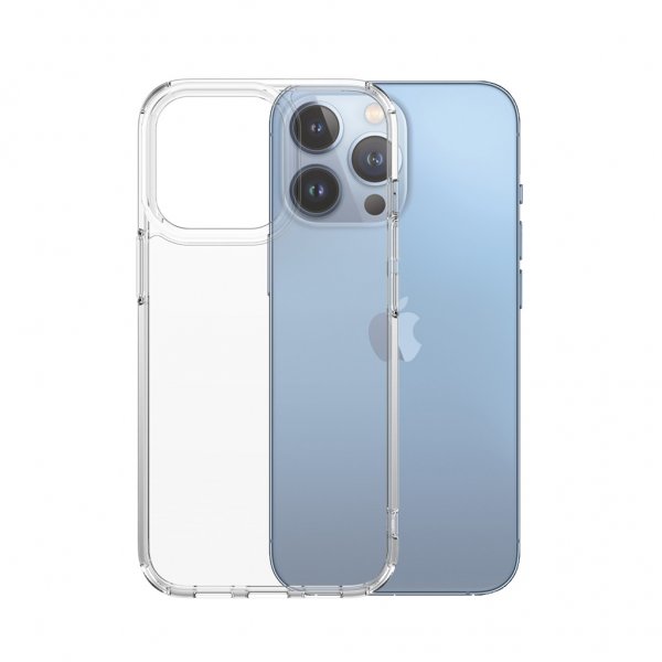 PanzerGlass iPhone 13 Pro kuori, kova läpinäkyvä