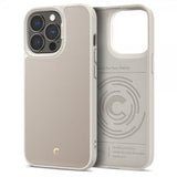 Cyrill iPhone 13 Pro kuori, nahkaa, Brick Cream