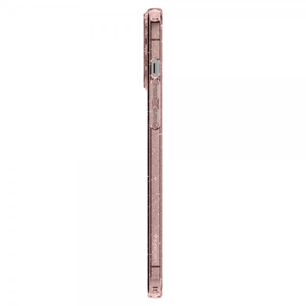 Spigen iPhone 13 Pro Suojakuori Liquid Crystal Glitter Rose Quartz