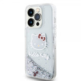 Hello Kitty iPhone 13 Pro -suojakuori, nestemäinen glitter, läpikuultava