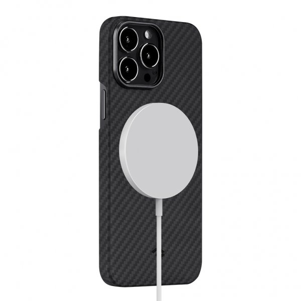 Pitaka iPhone 13 Pro -suojakuori MagEZ Case 2 Black/Grey Twill
