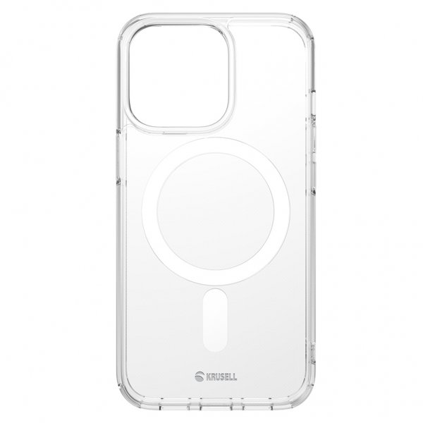Krusell iPhone 13 Pro -suojakuori MagSafe Clear Cover Transparent