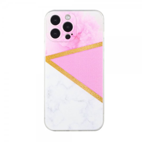 iPhone 13 Pro Kuoret Marmorikuvio Ruusu