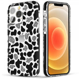 Kingxbar iPhone 13 Pro kuori, kuvio lehmä