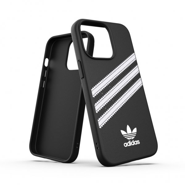 Adidas iPhone 13 Pro Kuori Muotoiltu Kotelo PU Musta