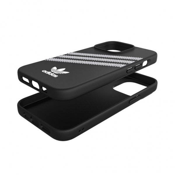 Adidas iPhone 13 Pro Kuori Muotoiltu Kotelo PU Musta
