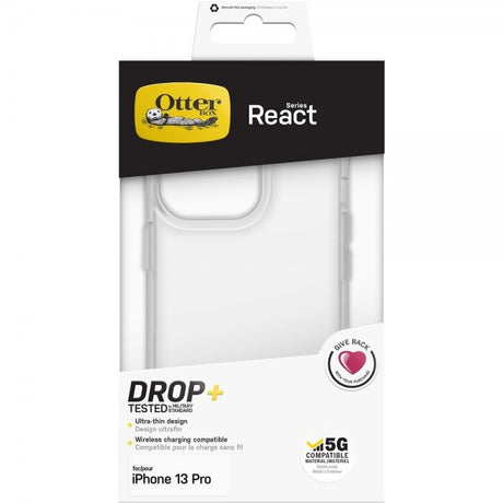 Otterbox iPhone 13 Pro React läpinäkyvä kuori