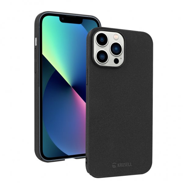 Krusell iPhone 13 Pro -suojakuori SandCover, musta