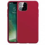Xqisit iPhone 13 Pro Silikonikuori Punainen