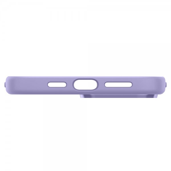 Spigen iPhone 13 Pro -silikonikuori, Silicone Fit, Iris Purple