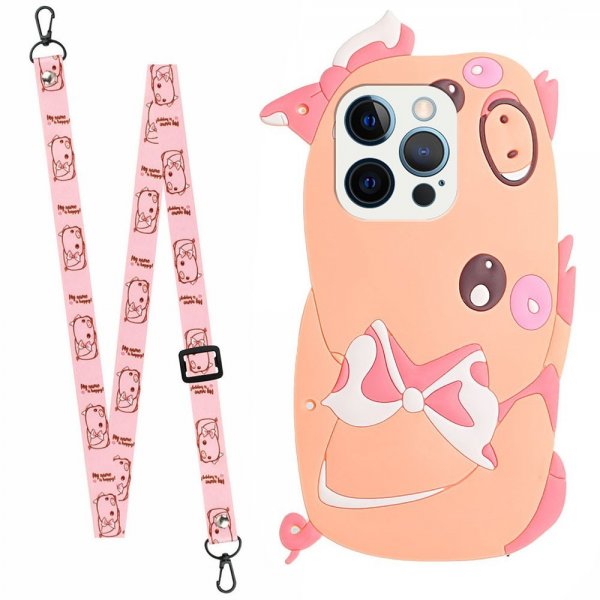 iPhone 13 Pro Silikonikuori 3D Sika