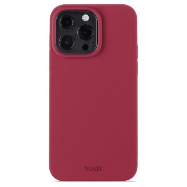 holdit iPhone 13 Pro Silikonikuori Red Velvet