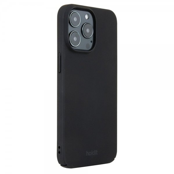holdit iPhone 13 Pro Slim Case -suojakuori, musta