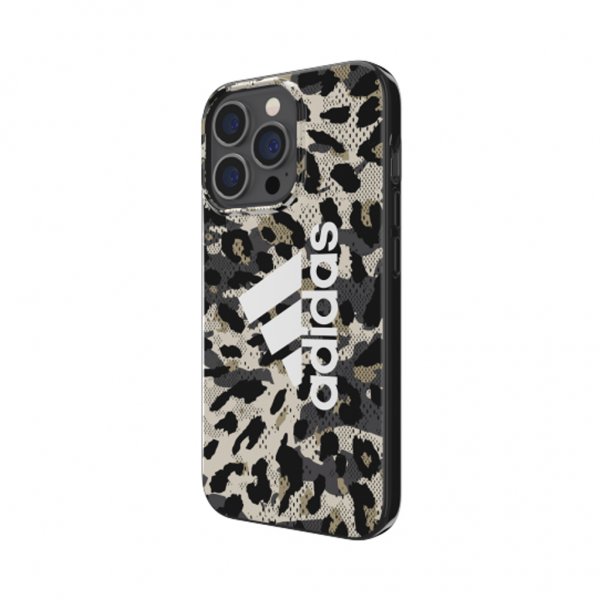 Adidas iPhone 13 Pro Snap Case Leopard Beige