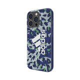 Adidas iPhone 13 Pro -suojakuori, Snap Case Leopard Bold Blue