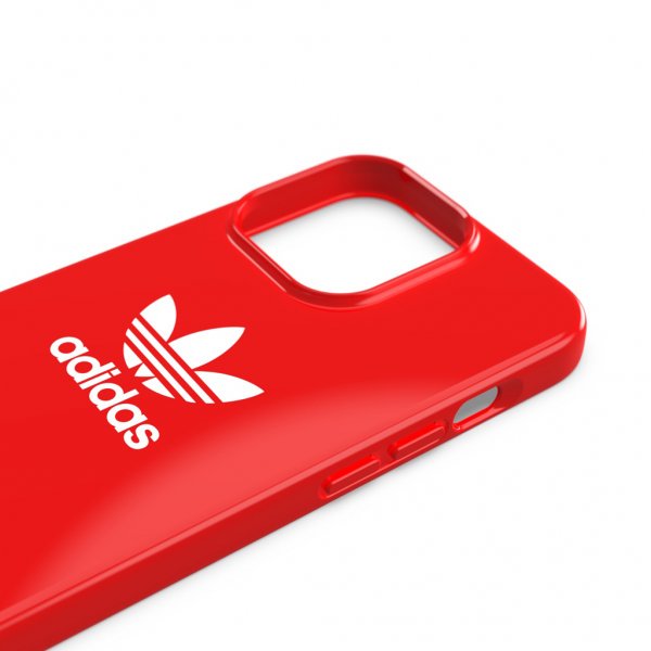 Adidas iPhone 13 Pro Kuori Snap Kotelo Trefoil Scarlet