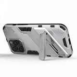 iPhone 13 Pro Kuoret, jalustatoiminnolla, hopea
