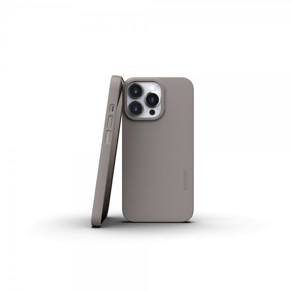 Nudient iPhone 13 Pro Thin Case V3 MagSafe Clay Beige -kuori