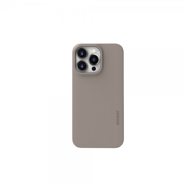 Nudient iPhone 13 Pro Thin Case V3 MagSafe Clay Beige -kuori