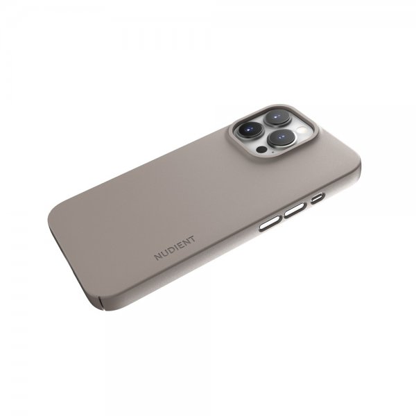 Nudient iPhone 13 Pro Thin Case V3 MagSafe Clay Beige -kuori