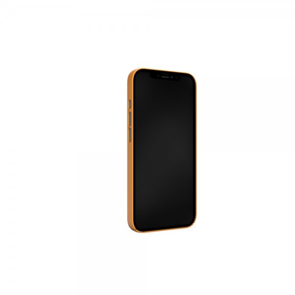 Nudient iPhone 13 Pro -ohut suojakuori V3 MagSafe Saffron Yellow