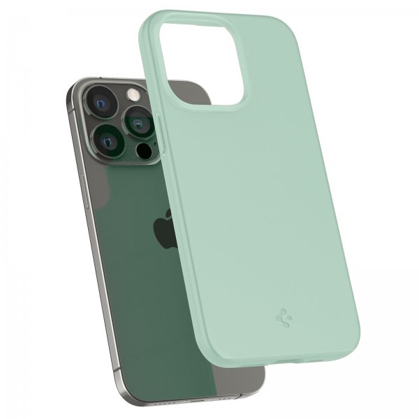 Spigen iPhone 13 Pro Thin Fit Apple Mint -kuori