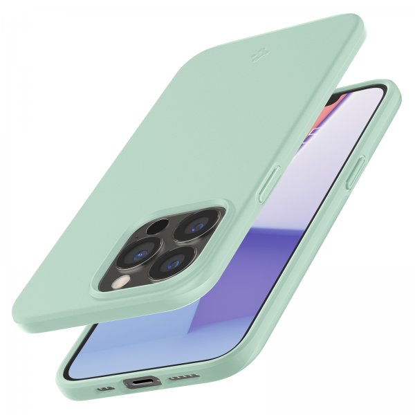 Spigen iPhone 13 Pro Thin Fit Apple Mint -kuori