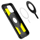 Spigen iPhone 13 Pro Suojakuori Tough Armor Mag Musta