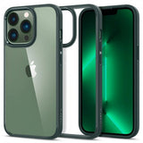 Spigen iPhone 13 Pro -suojakuori Ultra Hybrid Midnight Green